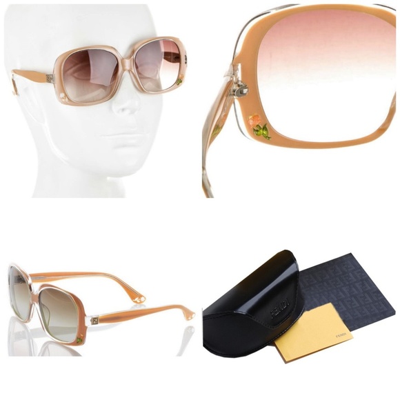 $495 New Authentic Fendi Sunglasses With Case